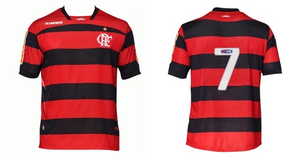 Flamengo acerta patrocínio para barra da camisa