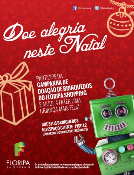 Floripa arrecada brinquedos para doar no Natal