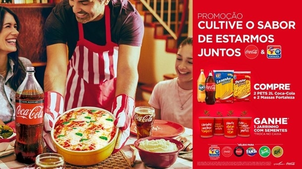 Fortaleza e Coca-Cola juntas em ação promocional