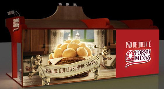 Forno de Minas expõe mix de produtos na Fipan