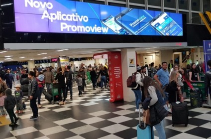 App Promoview faz campanha nos principais aeroportos