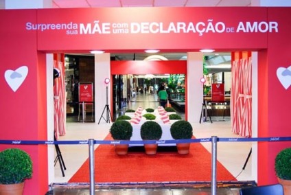 Declaração de amor às mães no Fashion Mall