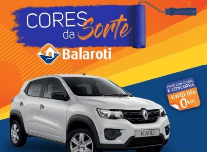 Balaroti e Suvinil vão sortear um carro 0Km