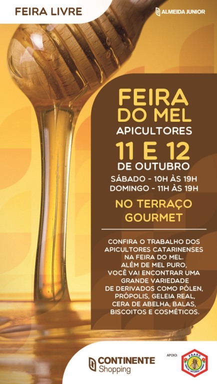 Feira do Mel 2014 chega ao Continente Shopping 