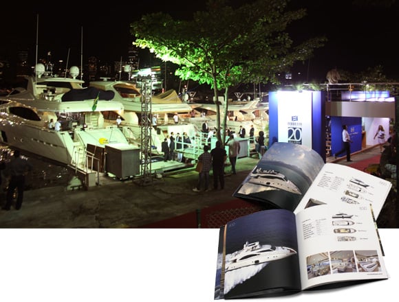 Ferretti comemora 20 anos de Brasil no Rio Boat Show