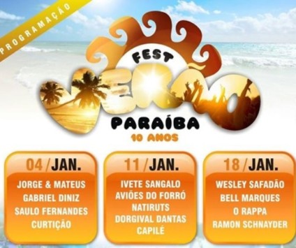 Diversos ritmos marcam décima edição do Fest Paraíba