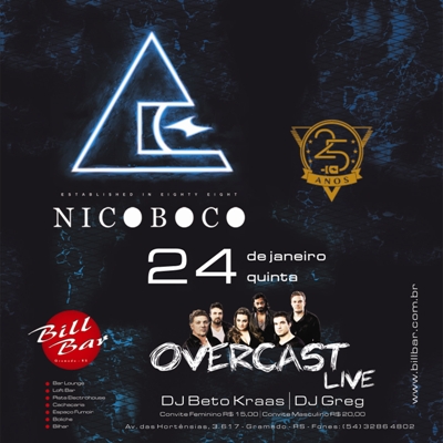 Nicoboco comemora 25 anos com muita música