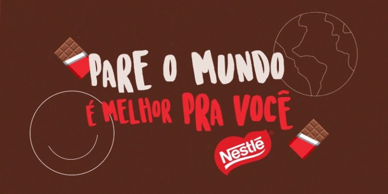 Nestlé traz mensagem de esperança e apoio à população