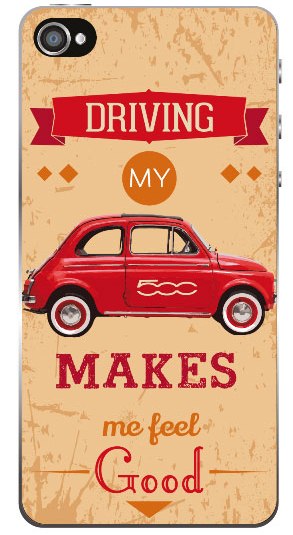 Fiat 500 inspira cases para celular