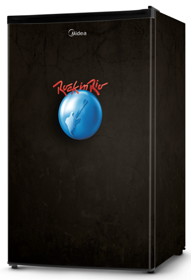 Midea lança produtos estilizados para o Rock in Rio