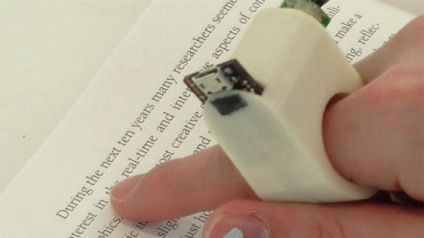 "FingerReader" facilita a leitura para deficientes visuais