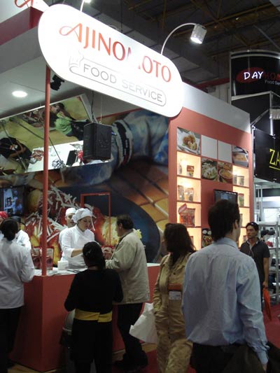 Ajinomoto participa da Fispal Food Service