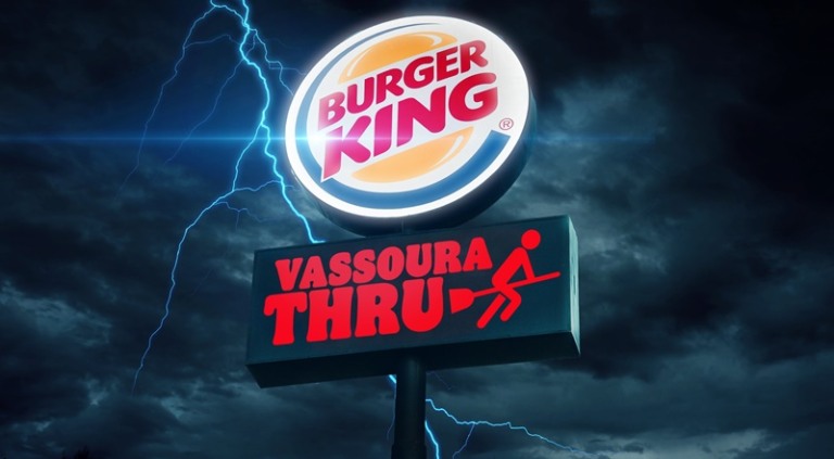 'Vassoura Thru' do Burger King tem Whopper grátis