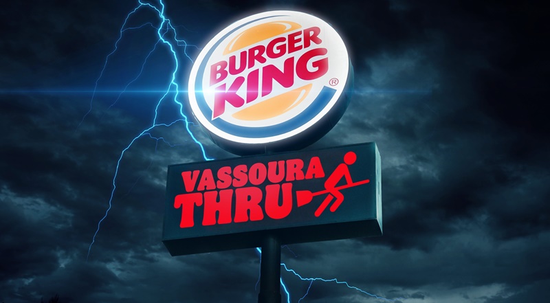 'Vassoura Thru' do Burger King tem Whopper grátis