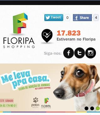 Floripa Shopping lança site para acesso via smartphone