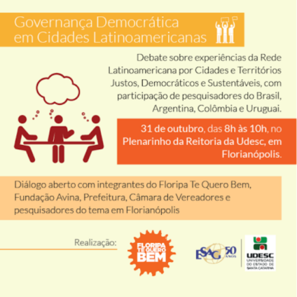 Cidades em debate em evento na Udesc