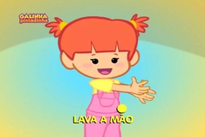 Lifebuoy com ação promo no Galinha Pintadinha