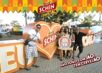 Nova Schin promove o amor ao São João na Bahia