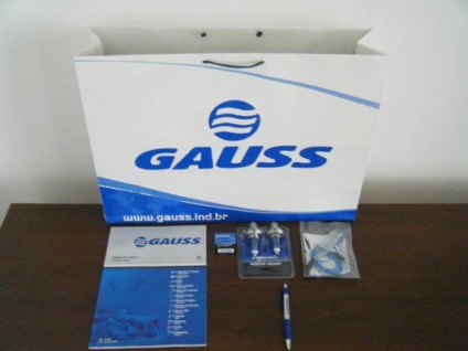 Promova ativa Gauss com blitz e brindes