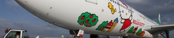 Hello Kitty ganha voo temático em Taiwan