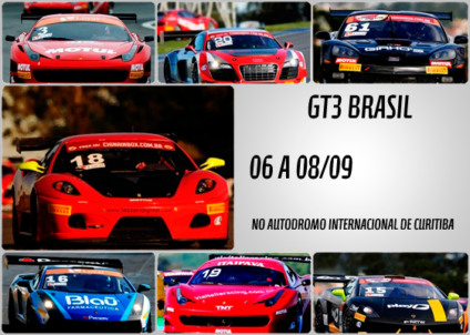 Curitiba recebe GT3 Brasil e Mercedes-Benz Grand Challenge