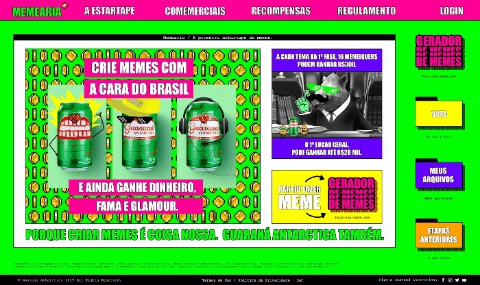 guaraná antarctica memearia