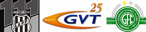Guarani e Ponte Preta acertam patrocínio com a GVT