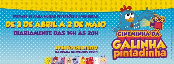 Park Europeu traz "Cinema da Galinha Pintadinha"