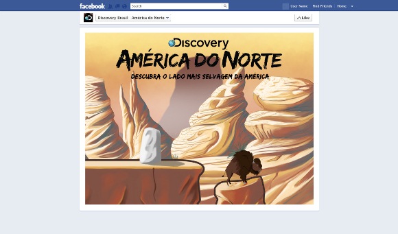 Discovery cria game para "América do Norte"