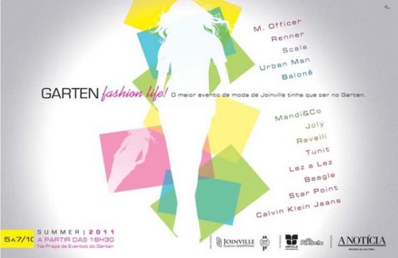 Joinville Garten realiza evento de moda