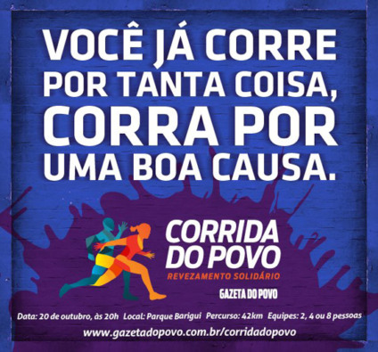 Parque Barigui recebe Revezamento Solidário