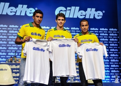 Gillette apresenta novo trio de embaixadores