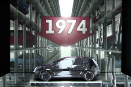 Volkswagen usa projeção em 3D para revelar Golf 7