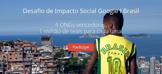 Google beneficiará ONGs que resolverem problemas