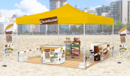 Crocantíssimo faz ativação de verão nas praias brasileiras