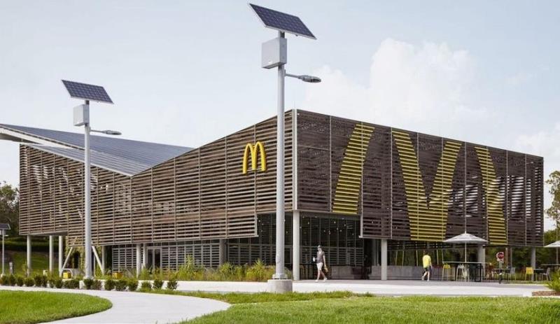 McDonald's inaugura restaurante movido a energia solar