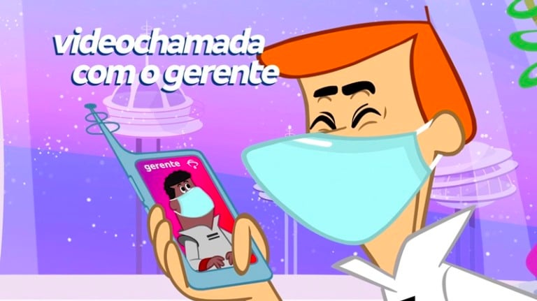Os Jetsons são as estrelas do novo filme do Bradesco