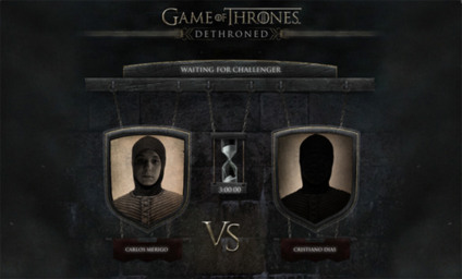 Cortando cabeças no game da HBO
