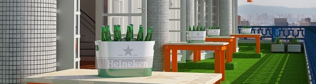 Hands reedita Up on the Roof para Heineken 