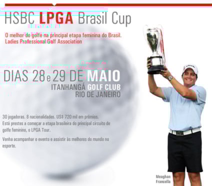 HSBC, BMW e Nextel levam torneio de golfe para RJ