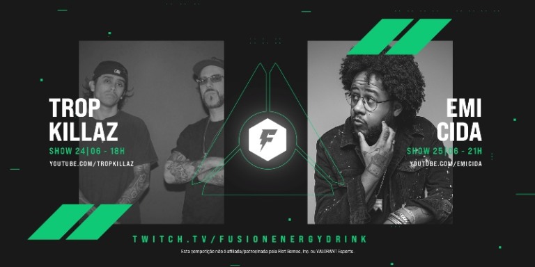Fusion Energy Drink une e-Sports e música