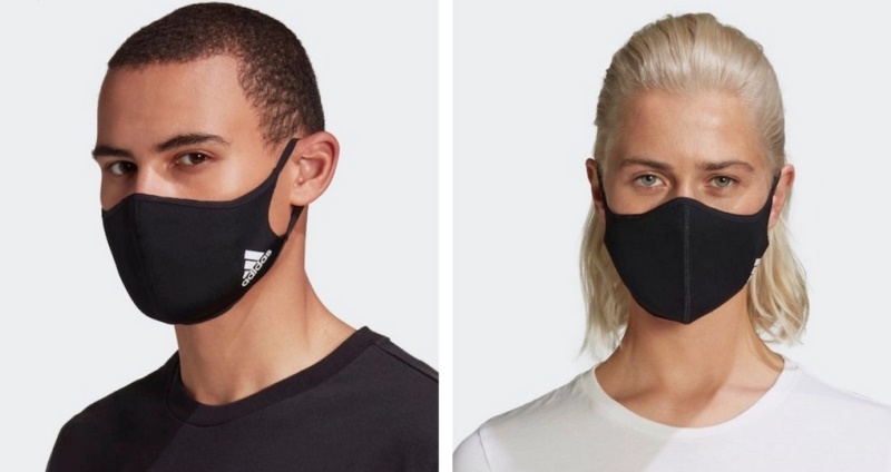 Adidas lança máscaras reutilizáveis produzidas com tecido reciclado