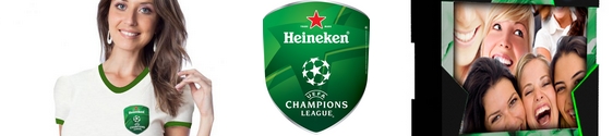 Heineken realizou ações promo durante a final da Uefa