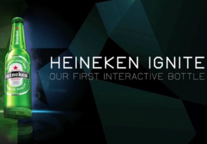 Heineken presents its first interactive bottle