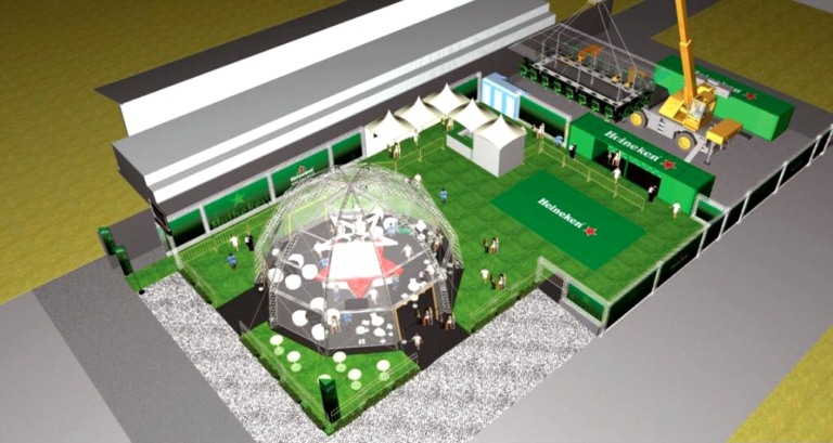 Heineken levará público às alturas no Lollapalooza