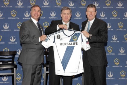 LA Galaxy e Herbalife anunciam recorde de patrocínio