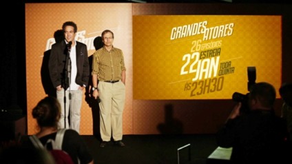 UP line assina evento de lançamento de “Grandes Atores”