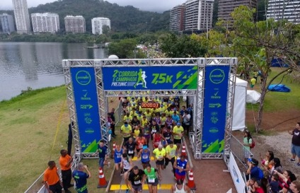 Corrida e Caminhada Prezunic vai reunir 2.500 pessoas na Lagoa