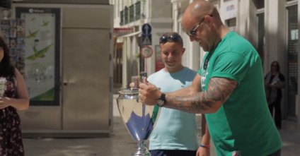 Crianças viram campeãs na ação promo da Ford