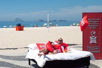 Rede ibis mostra que qualquer lugar é bom para dormir